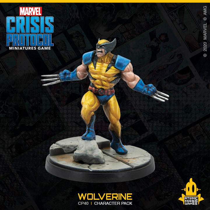 Marvel Crisis Protocol : Wolverine and Sabretooth Character Pack